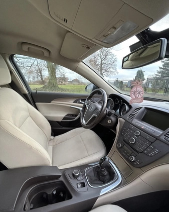 Opel Insignia cena 18900 przebieg: 213500, rok produkcji 2009 z Kruszwica małe 191